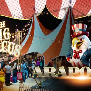 Ingresso The Big Circus | Arapongas - PR |30/04/2026 - Quinta-Feira 20h30